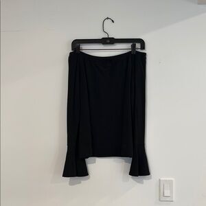 Elegant Black Off the Shoulder Top